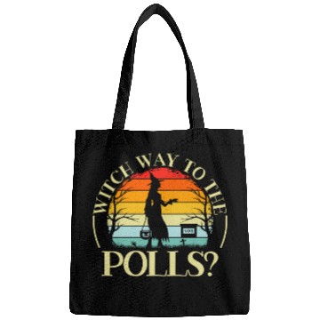 Discover Witch Way To The Polls Spooky Halloween Voting Bags