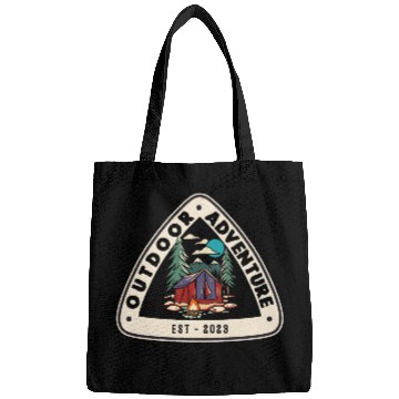 Discover Outdoor Adventure Camper Camping Campfire Tent Bags