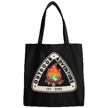 Discover Outdoor Adventure Camper Camping Campfire Tent Bags