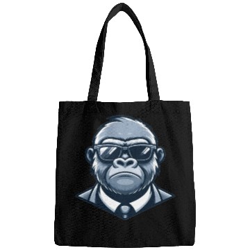 Discover Gorilla With Sunglasses Bags