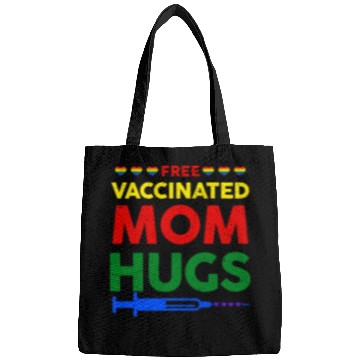 Discover Gay Pride Lesbian Free Vaccinated Mom Hugs Lgbt Bags