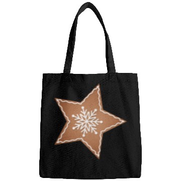 Discover beautiful gingerbread star for Christmas Bags