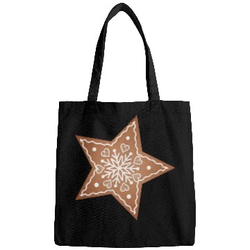 Discover beautiful gingerbread star for Christmas Bags