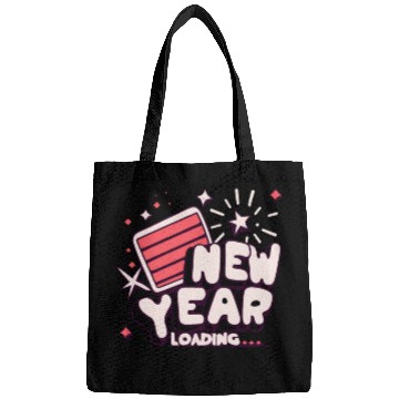 Discover NYE New Year Loading Cheers To Festive New Year's Bags