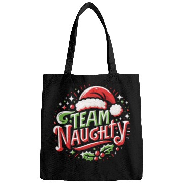 Discover Team Naughty Funny Christmas Bags