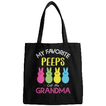 Discover My Favorite Peeps Call Me Grandma Bags
