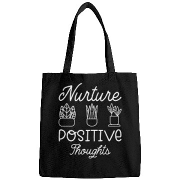 Discover Nurture Positive Thoughts Motivational Gardening P Bags