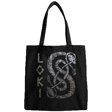Discover Loki's Symbol The Serpent Bags Thor Mjolnir Valknut