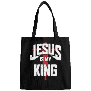 Discover Jesus Is My King Love Jesus Christian Bags