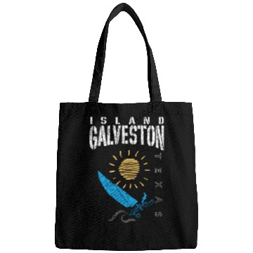 Discover Galveston Island Texas Sailing Bags