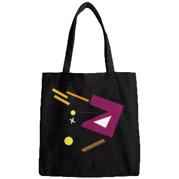 Discover Geometric Shapes Simple Colorful circle triangel Bags