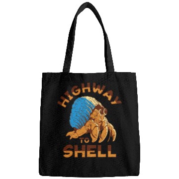 Discover Sea Creature Seafood Shells Hermit Crab Lover Bags