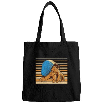 Discover Sea Creature Seafood Shells Hermit Crab Lover Bags