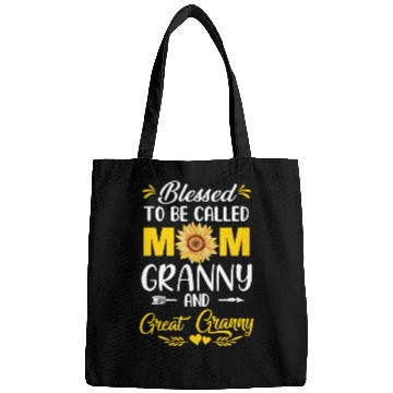 Discover Blessed To Be Called Mom Granny Great Granny Bags