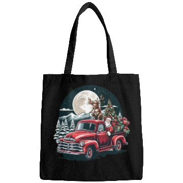 Discover santa claus with Reindeer Bags