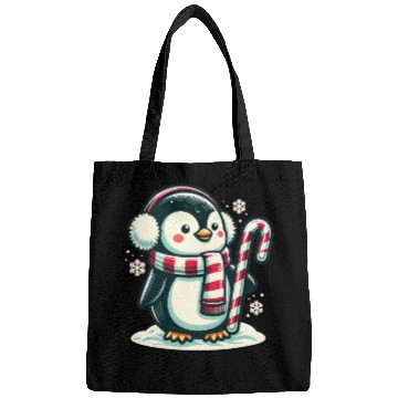 Discover Penguin Christmas Animals Cute Penguins Bags