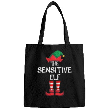 Discover Sensitive Elf Matching Family Christmas Bags