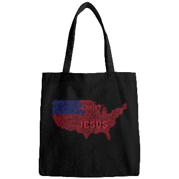 Discover Divine Geography: Jesus' USA Map Bags