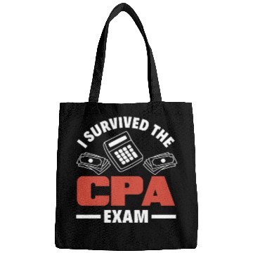 Discover I Survived The CPA Exam Funny Accountant Gift Bags