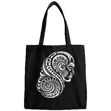 Discover Authentic Maori Tattoo Artistry in white Bags