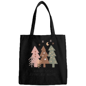 Discover Winter Kisses And Snowflake Wishes Bags