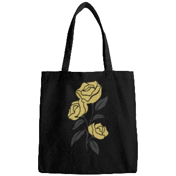 Discover Yellow Roses 2 Color Vector Bags