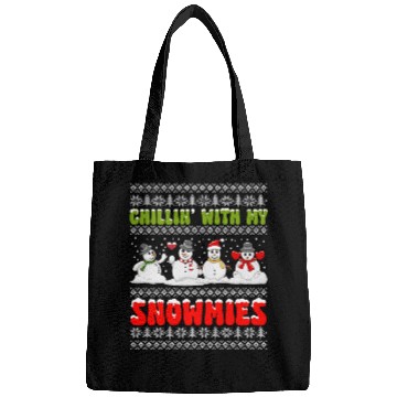 Discover Snowmen Chilling with my Snowmies Winter Bags