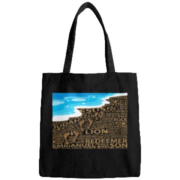 Discover Faithful Steps in Sand Jesus Bags