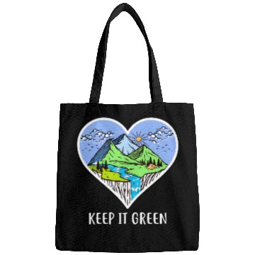 Discover Environment keep it green Bags