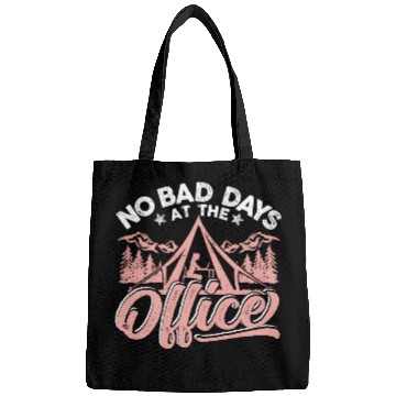 Discover No bad days at this office Bags