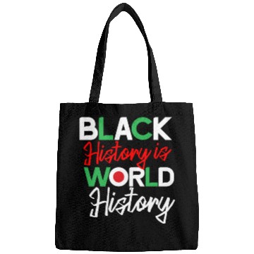 Discover Black History is World History Bags