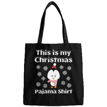 Discover This is My Christmas Pajama Bags Cute Penguin
