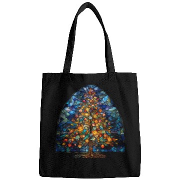 Discover Stained Glass Christmas Tree Bags