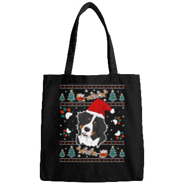 Discover Merry Woofmas Bernese Mountain Dog Bags