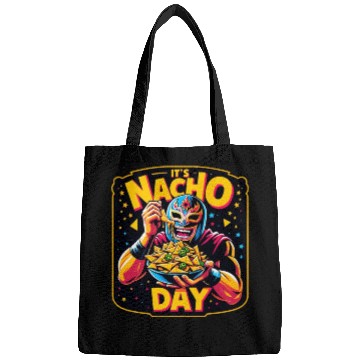 Discover Mexican Wrestling Wrestler Lucha Libre Nacho Bags