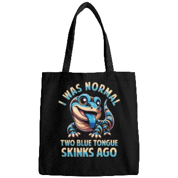 Discover Lizard Collector Reptile Lover Blue Tongue Skink Bags
