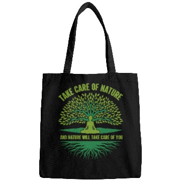Discover Environment take care nature Bags