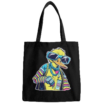Discover Punk Duck Duckling Punk Rocker Bags