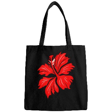 Discover Hibiscus Flower Vector Two Colors Bags