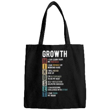 Discover growth mindset Bags