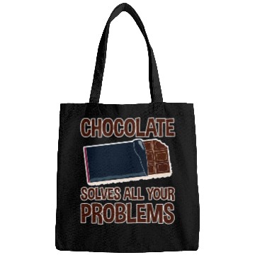 Discover Chocolate Solves All Your Problems Bags