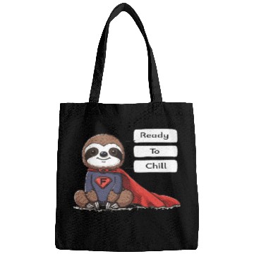 Discover Sloth Superhero Sloths Chill Out Superpower Bags