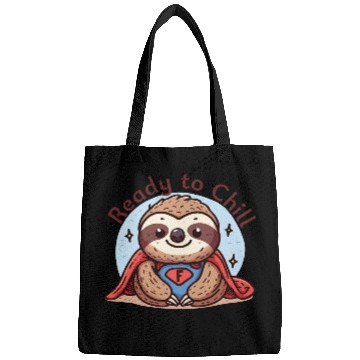 Discover Sloth Superhero Sloths Chill Out Superpower Bags