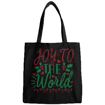 Discover Joy To The World Christmas Bags