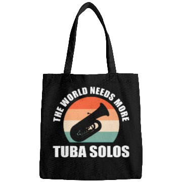 Discover The World Needs More Tuba Solos Tuba Player Bags