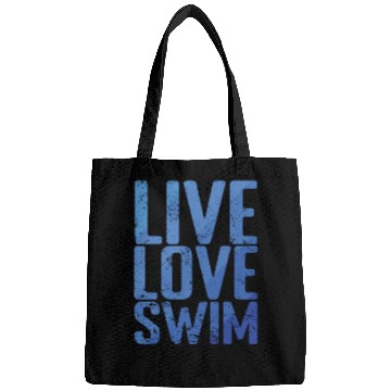Discover Live Love Swim Sport Training Bags
