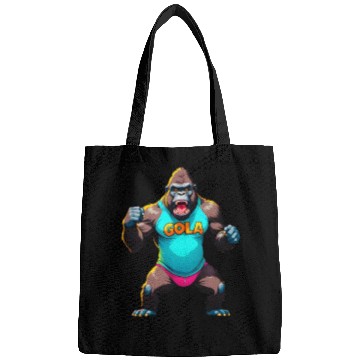 Discover Cartoonish Gorilla Bags