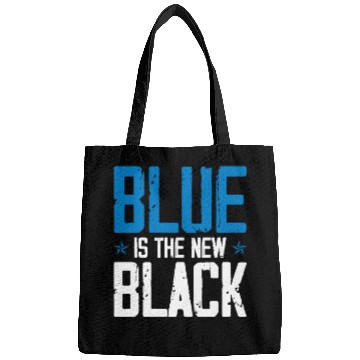 Discover Blue Is The New Black Voting American Voter Vote Bags