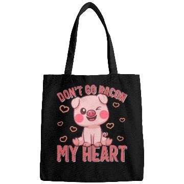 Discover Valentines Day Bags, Don't Go Go Bacon My Heart