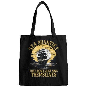 Discover Sailors Sea Shanty Singing Ship Adventures Bags